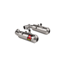 Akrapovic Dual Slip-On Exhaust Ducati Hypermotard 950